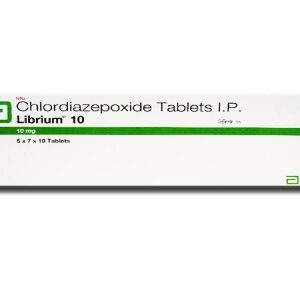 librium (chlordiazepoxide) 10 mg